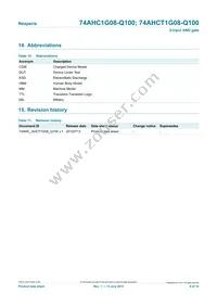 74AHCT1G08GV-Q100 Datasheet Page 9