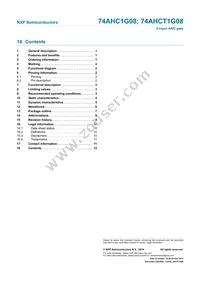 74AHCT1G08GW Datasheet Page 13