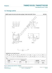 74AHCT1G125GM Datasheet Page 10