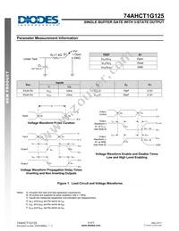 74AHCT1G125W5-7 Datasheet Page 6
