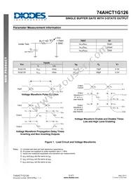 74AHCT1G126W5-7 Datasheet Page 6