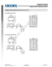 74AHCT1G32W5-7 Datasheet Page 7