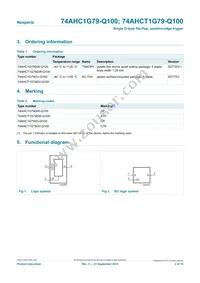 74AHCT1G79GV-Q100H Datasheet Page 2