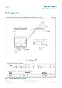 74AHCT244APWJ Datasheet Page 9