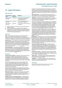 74AHCT244D-Q100 Datasheet Page 15