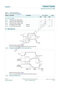 74AHCT245APWJ Datasheet Page 7