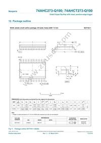74AHCT273D-Q100J Datasheet Page 13