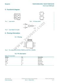 74AHCT2G00DP-Q100H Datasheet Page 2