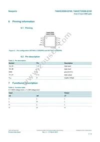 74AHCT2G08GD-Q100H Datasheet Page 3