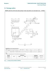 74AHCT2G32GD-Q100H Datasheet Page 7