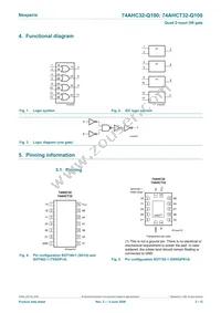 74AHCT32BQ-Q100X Datasheet Page 2