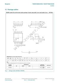 74AHCT3G04DP-Q100H Datasheet Page 7