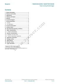 74AHCT3G14DP-Q100H Datasheet Page 15