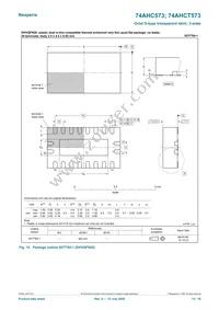 74AHCT573D Datasheet Page 13