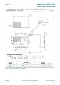 74AHCT594DB Datasheet Page 18