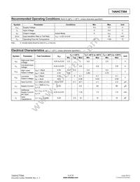 74AHCT594S16-13 Datasheet Page 4
