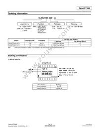 74AHCT594S16-13 Datasheet Page 7