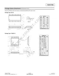 74AHCT594S16-13 Datasheet Page 8