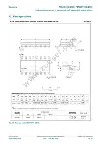74AHCT595D-Q100 Datasheet Page 14