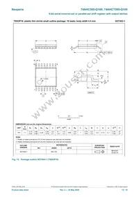 74AHCT595D-Q100 Datasheet Page 15