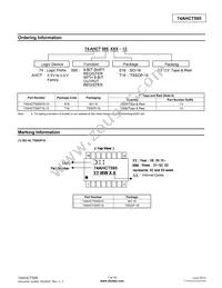 74AHCT595S16-13 Datasheet Page 7