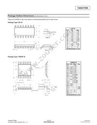 74AHCT595S16-13 Datasheet Page 8