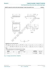 74AHCT74BQ-Q100X Datasheet Page 11