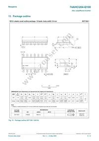 74AHCU04BQ-Q100X Datasheet Page 9