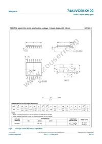 74ALVC00BQ-Q100X Datasheet Page 9