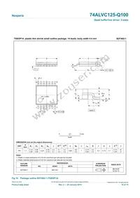 74ALVC125BQ-Q100X Datasheet Page 10