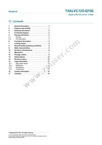 74ALVC125BQ-Q100X Datasheet Page 15