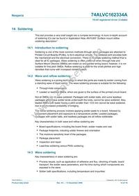 74ALVC162334ADGG:1 Datasheet Page 14