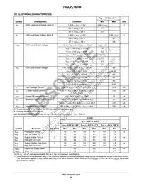 74ALVC16244DTR Datasheet Page 4