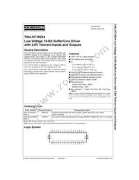 74ALVC16244GX Datasheet Page 2