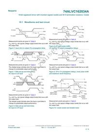 74ALVC162834ADGG Datasheet Page 9