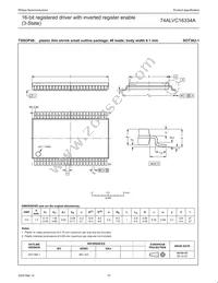 74ALVC16334ADGG:11 Datasheet Page 10