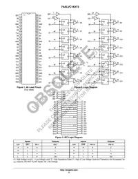 74ALVC16373DTR Datasheet Page 2