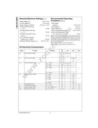 74ALVC16601MTDX Datasheet Page 4