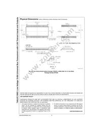 74ALVC16601MTDX Datasheet Page 8