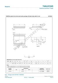 74ALVC245D Datasheet Page 10