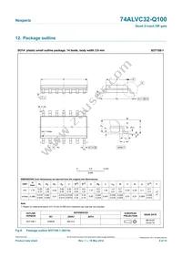74ALVC32BQ-Q100X Datasheet Page 9