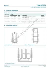 74ALVC573PW Datasheet Page 2
