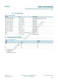 74ALVCH162244DL Datasheet Page 4