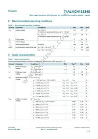 74ALVCH162245DL:11 Datasheet Page 5