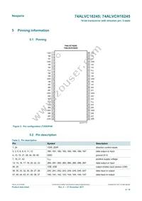 74ALVCH16245DL Datasheet Page 4