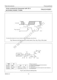 74ALVCH162601DGG:1 Datasheet Page 15