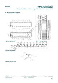 74ALVCH162827DGGS Datasheet Page 2