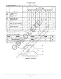 74ALVCH16373DTR Datasheet Page 5