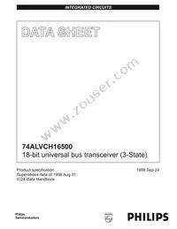 74ALVCH16500DGG:11 Datasheet Page 2