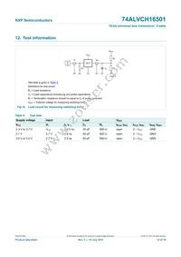 74ALVCH16501DGG:11 Datasheet Page 13